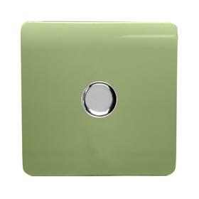 Moss Green Wiring Accessories Trendi Decorative Screwless